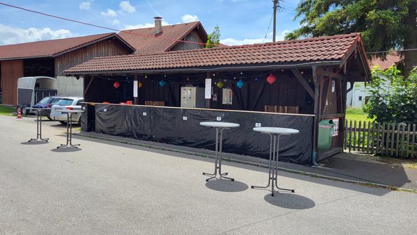 Pavillonfest 2022, Burschenverein Sindelsdorf