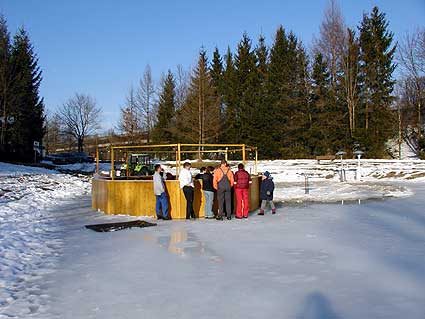 Eisfest auf dem Baggersee 2003, Bild 2