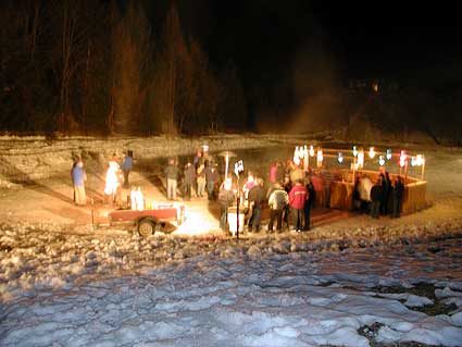 Eisfest auf dem Baggersee 2003, Bild 6