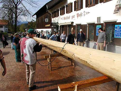 Maibaum aufstellen 2006, Bild 6