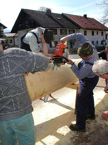 Maibaum aufstellen 2006, Bild 21