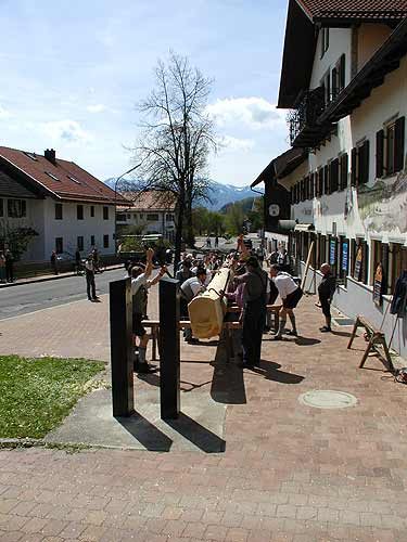 Maibaum aufstellen 2006, Bild 22