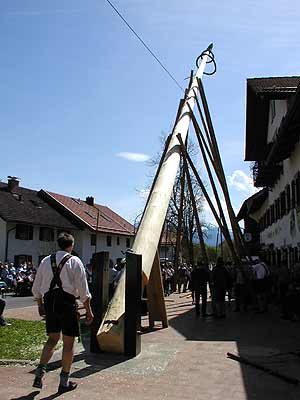 Maibaum aufstellen 2006, Bild 47