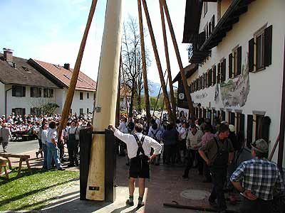 Maibaum aufstellen 2006, Bild 72