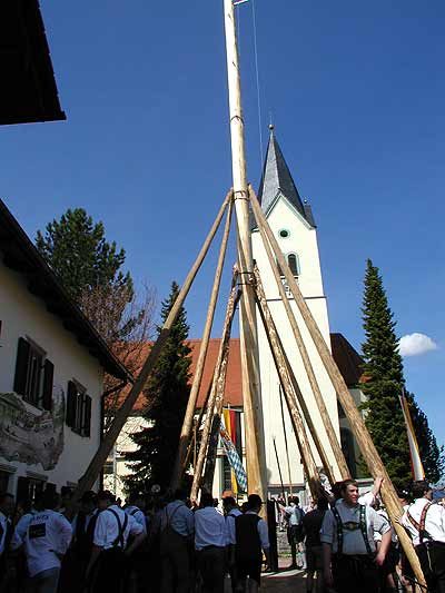 Maibaum aufstellen 2006, Bild 77