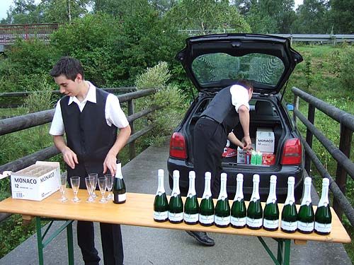 2. Brückenfest mit BV Bichl 2007, Burschenverein Sindelsdorf