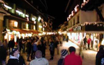 2003: Besuch des Schneefestes in Seefeld